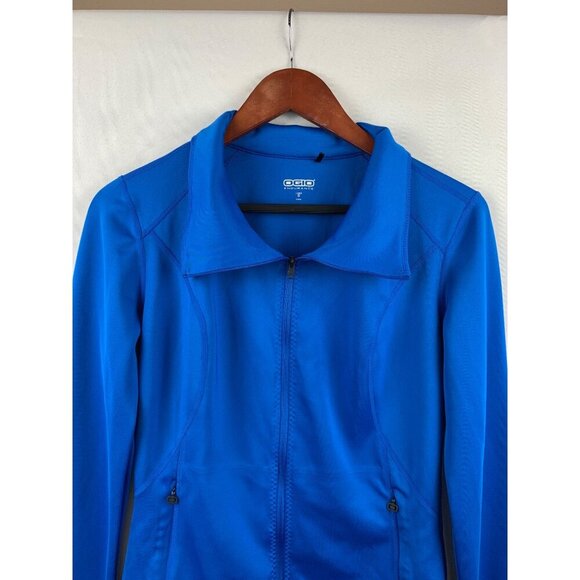 Ogio Endurance Ladies Zip-Up Jacket Blue Size S - Picture 2 of 8